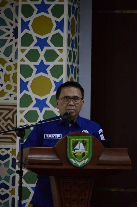 Pjs. Bupati Bengkalis Buka Kegiatan Sosialisasi Pendataan Perkebunan Sawit Rakyat di Bandar Laksamana